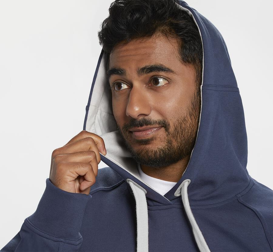 Hoka One One Mens Hoodie - Bondi - Navy - VDSC75148